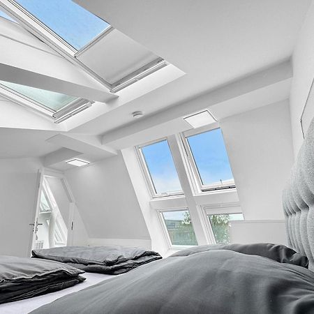 6 Zimmer Maisonette-Penthouse Pool Dachterrasse Luxus Münih Dış mekan fotoğraf
