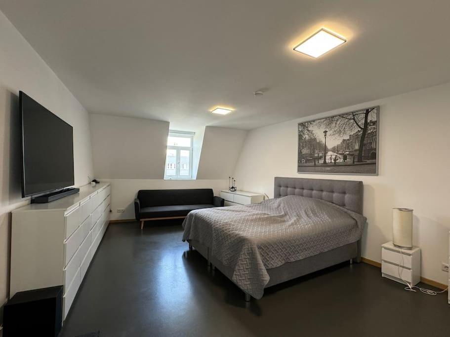 6 Zimmer Maisonette-Penthouse Pool Dachterrasse Luxus Münih Dış mekan fotoğraf
