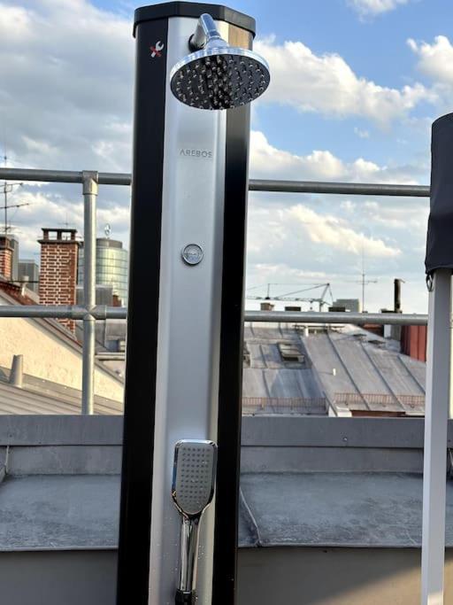 6 Zimmer Maisonette-Penthouse Pool Dachterrasse Luxus Münih Dış mekan fotoğraf
