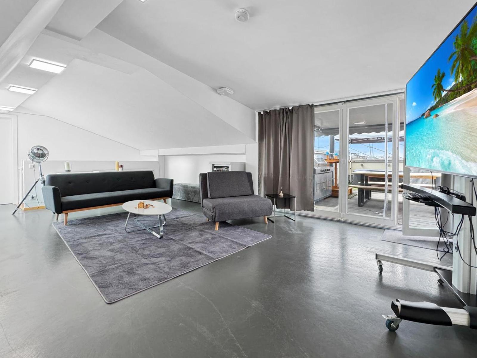 6 Zimmer Maisonette-Penthouse Pool Dachterrasse Luxus Münih Dış mekan fotoğraf